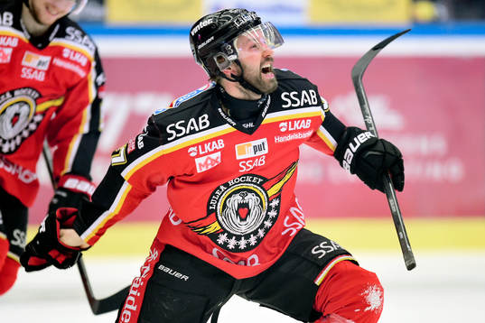 Luleås Per Ledin jublar