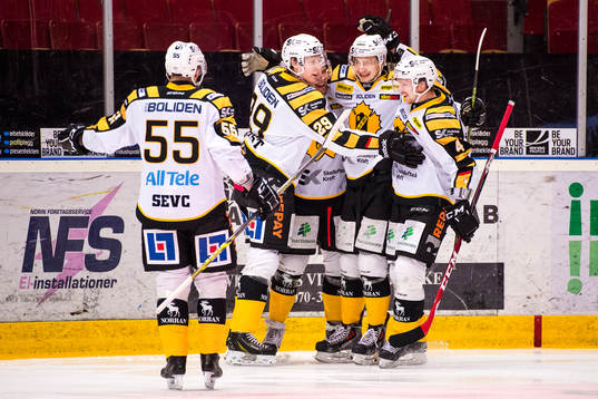 Skellefteås Oskar Sundqvist, Axel Holmström , Kirill