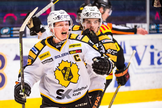 Skellefteås Patrik Zackrisson jublar