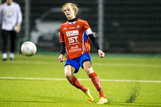 Östers lagkapten Victor Ericsson