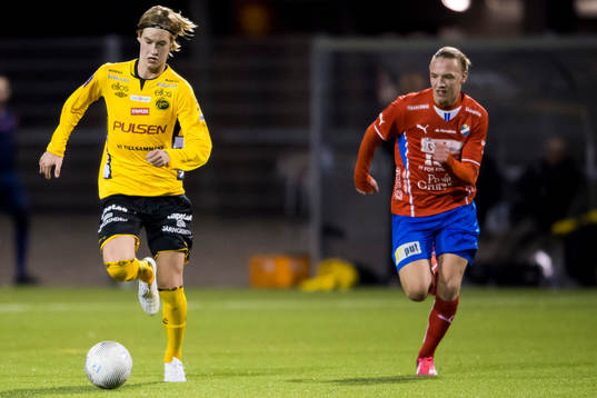 Elfsborgs Hugo Svensson och Östers Hugo Wilhelmsson