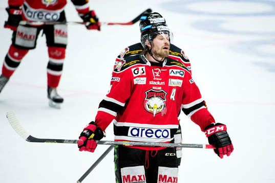 Malmö Redhawks Stefan Warg deppar