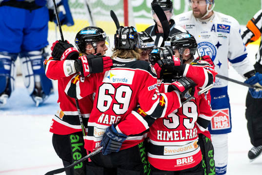 Malmö Redhawks firar 1-0
