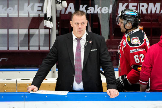 Malmö Redhawks tränare Mats Lusth