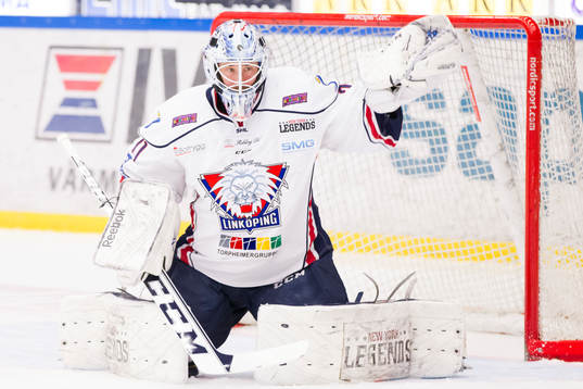 Linköpings målvakt David Rautio