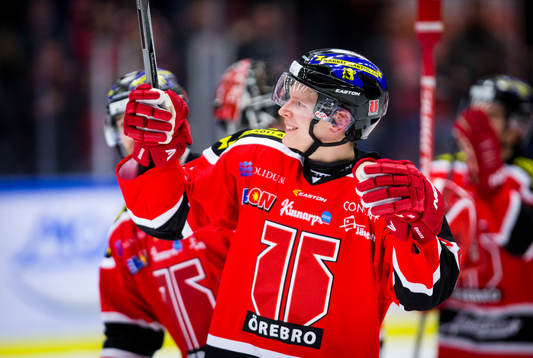 Örebros Jakub Krejcik jublar