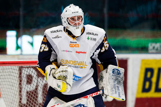 Sundsvalls målvakt Isak Edman