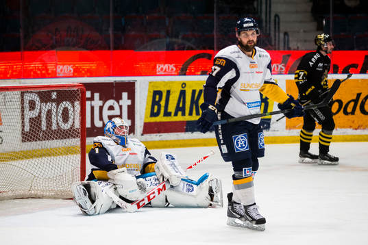 Sundsvalls målvakt Magnus Åkerlund och Christoffer