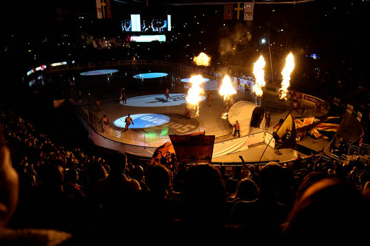 Lagen åker in på arenan innan kvartsfinal fem i