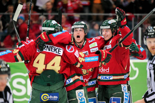 Frölundas Pontus Widerström, Oliver Bohm och Christoffer
