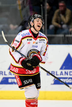 Luleås Johan Forsberg jublar