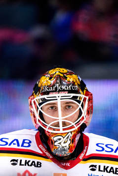Luleås målvakt Joel Lassinantti