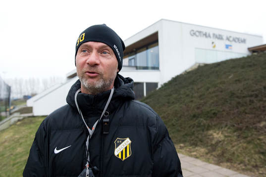 Häckens tränare Peter Gerhardsson