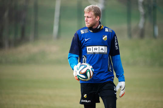 Häckens målvakt Peter Abrahamsson
