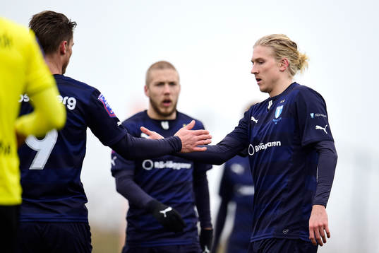 Malmö FFs Simon Kroon jublar