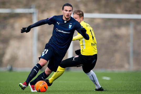 Malmö FFs Erik Johansson