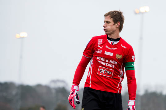 Mjällbys målvakt Mattias Asper