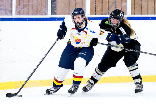 Bläddra bland fler bilder av Ishockey, Dam, Kval Riksserien, SDE HF - Djurgårdens IF