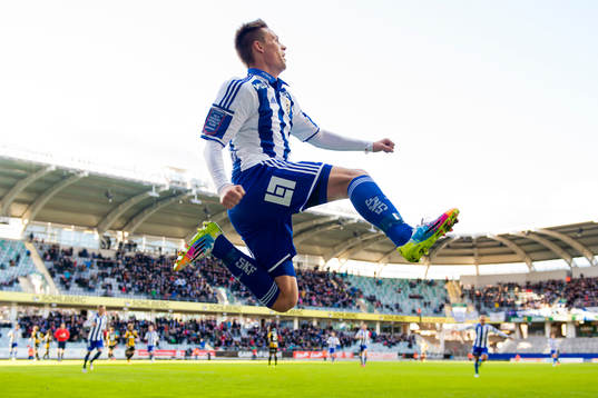 IFK Göteborgs Jakob Ankersen jublar