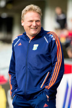 IFK Göteborgs tränare Jörgen Lennartsson innan