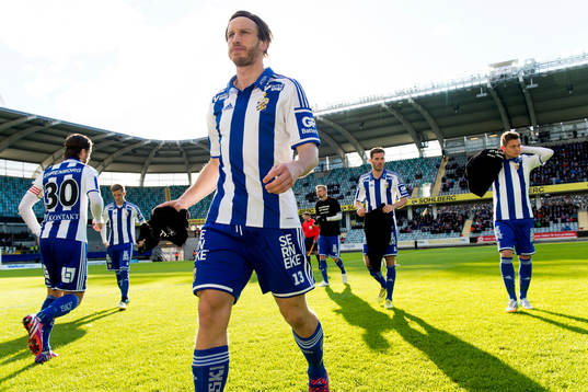 IFK Göteborgs Gustav Svensson innan semifinalen i Svenska