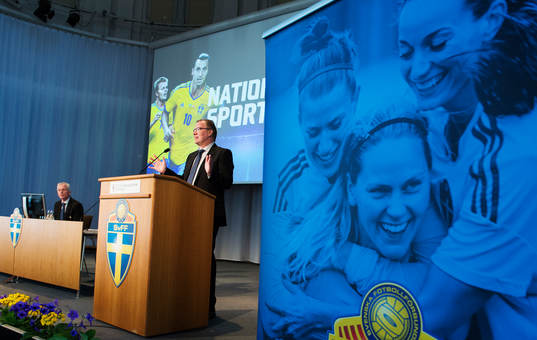 Bläddra bland fler bilder av Fotboll, Svenska Fotbollförbundets årsmöte 2015