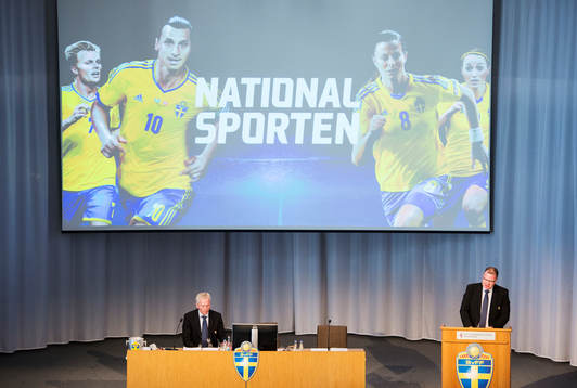Håkan Sjöstrand, generalsekreterare, och Karl-Erik