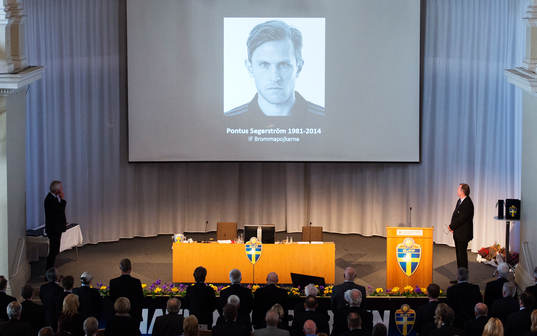 Avlidne Pontus Segerström hedras