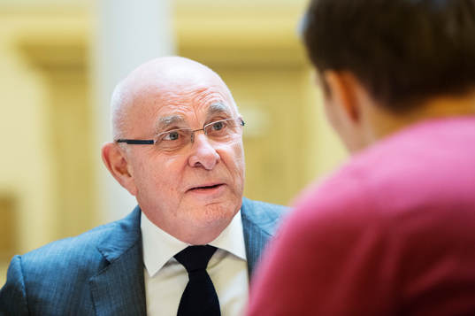 Michael van Praag, ordförande holländska