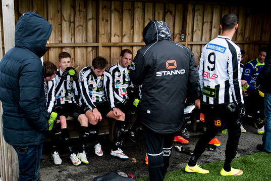 Landskronas spelare deppar