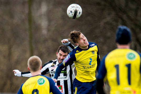 Landskronas Igor Arsenijevic och Ängelholms Marcus