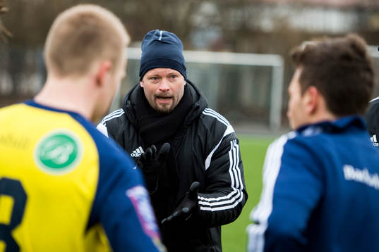 Ängelholms tränare Joakim Persson