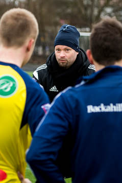 Ängelholms tränare Joakim Persson