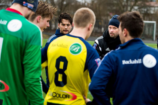 Ängelholms tränare Joakim Persson