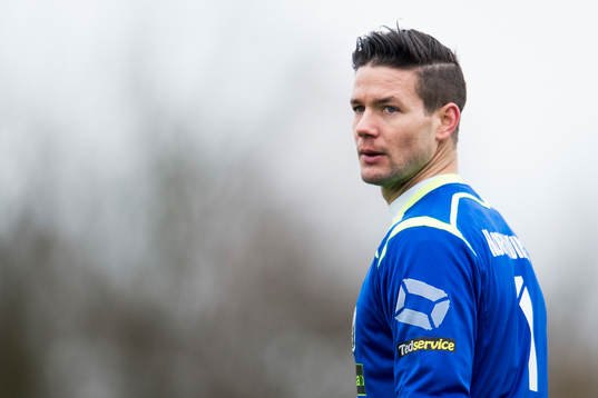 Landskronas målvakt Jonas Sandqvist