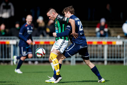 Utsiktens Olof Svensson och Gais Shkelqim Krasniqi