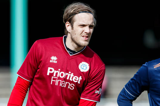 Utsiktens målvakt Axel Wibrån