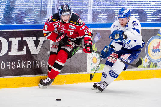 Malmö Redhawks Henrik Hetta och Patrick Cehlin