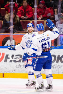 Leksands Mattias Guter jublar