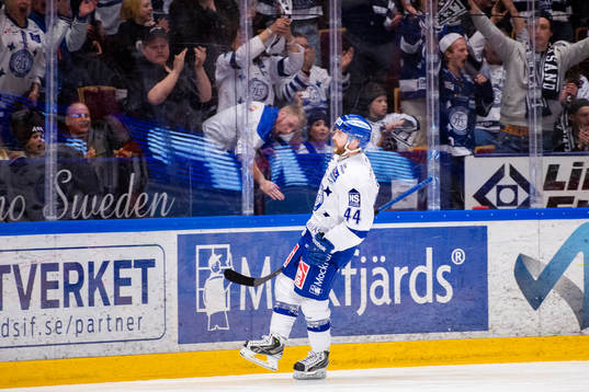 Leksands Mattias Guter jublar