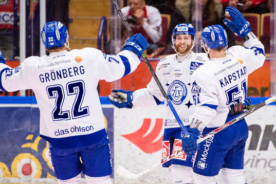 Leksands Mattias Guter jublar