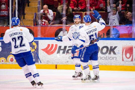 Leksands Mattias Guter jublar