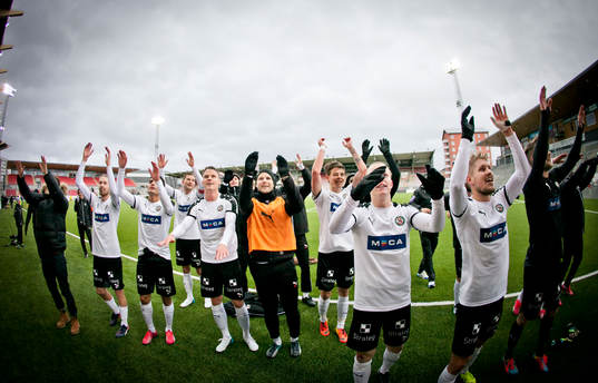 Örebros Ahmed Yasin, Erik Moberg, Nordin Gerzic, Eidur