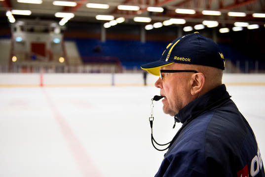 Sveriges förbundskapten Leif Boork