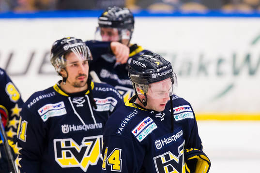 s Chris Campoli och Erik Christensen deppar