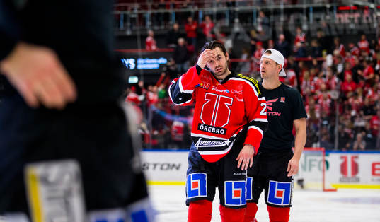 Deppigt hos Örebros Martin Johansson och Jared Aulin
