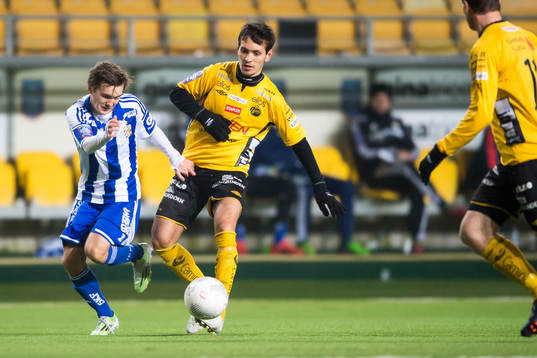 Elfsborgs Liridon Gashi och IFK Göteborgs Patrik Karlsson