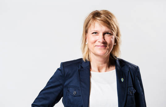 Camilla Hagman, kommunikationschef på Svenska