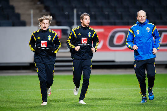 Emil Forsberg och Marcus Rohdén
