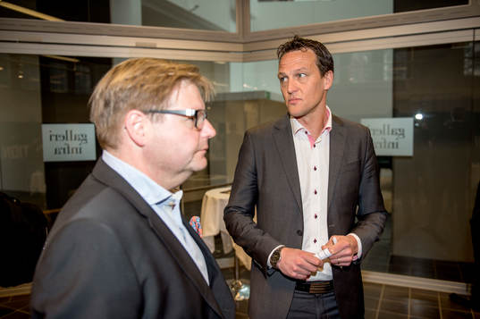 Peter Swärdh tränare Kalmar och Svante Samuelsson